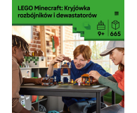 LEGO Minecraft 21278 Kryjówka rozbójników i dewastatorów - 1331614 - zdjęcie 4